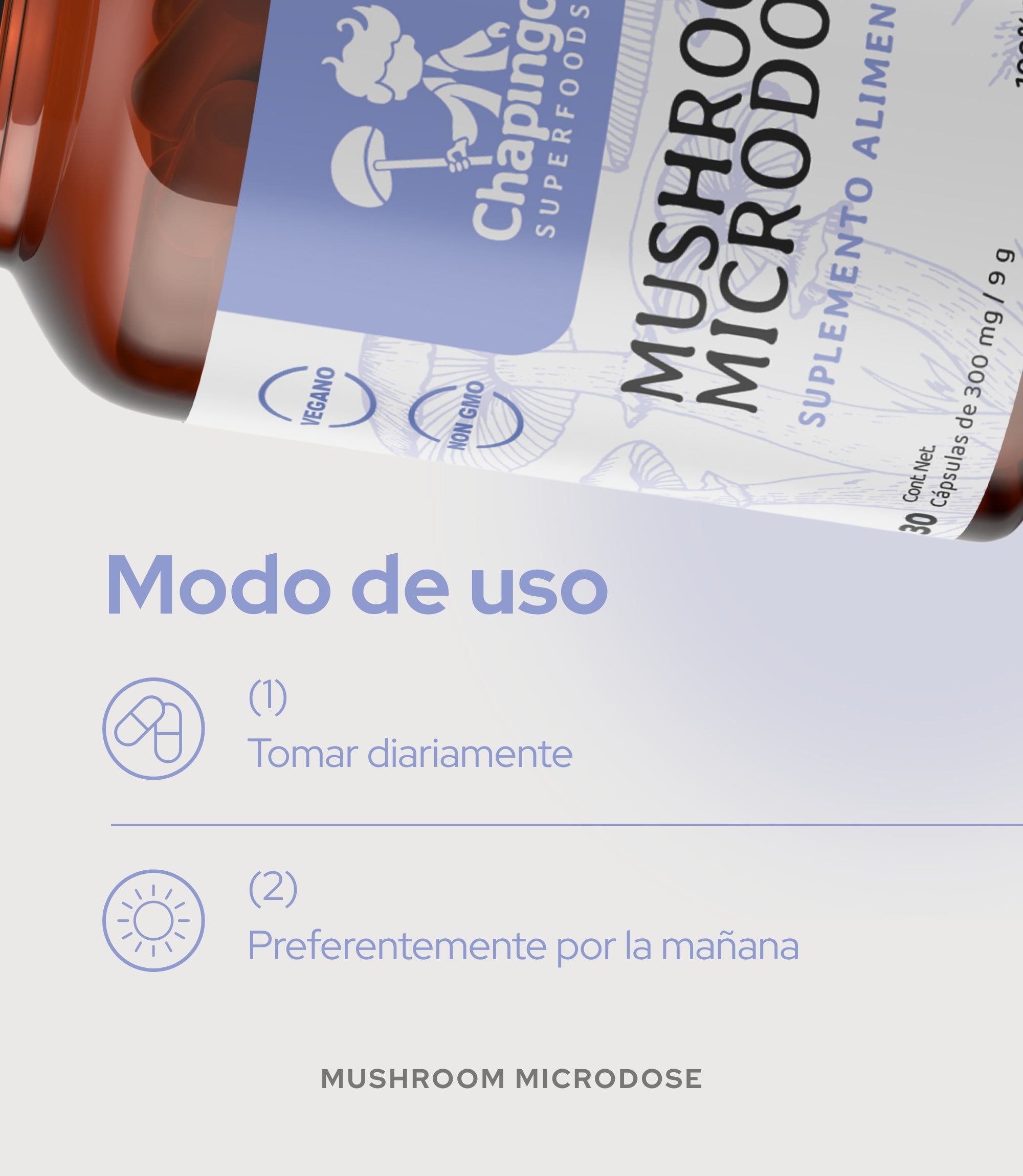 Mushroom Microdose | Chapingo Superfoods