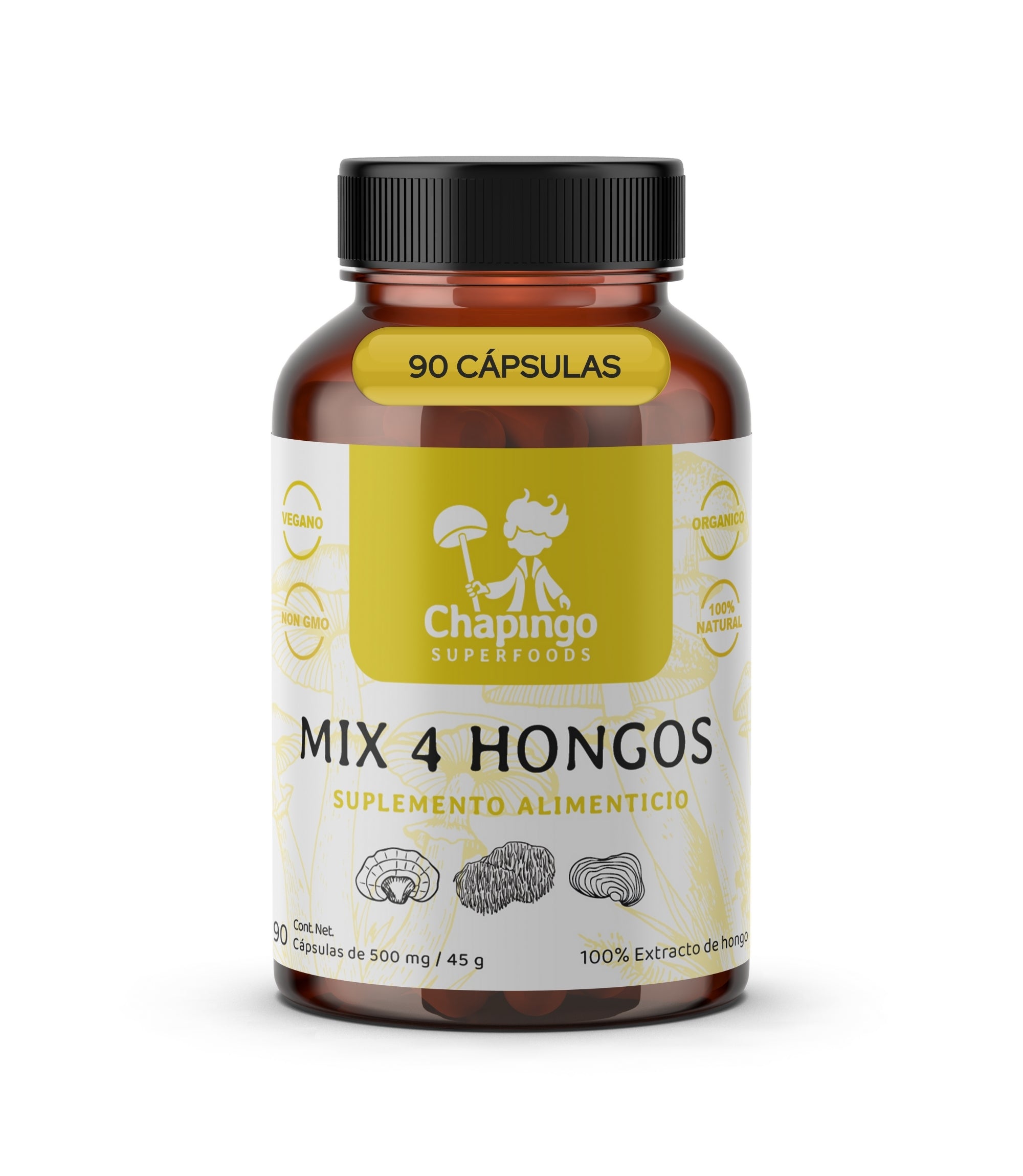 Mix 4 Hongos | Chapingo Superfoods