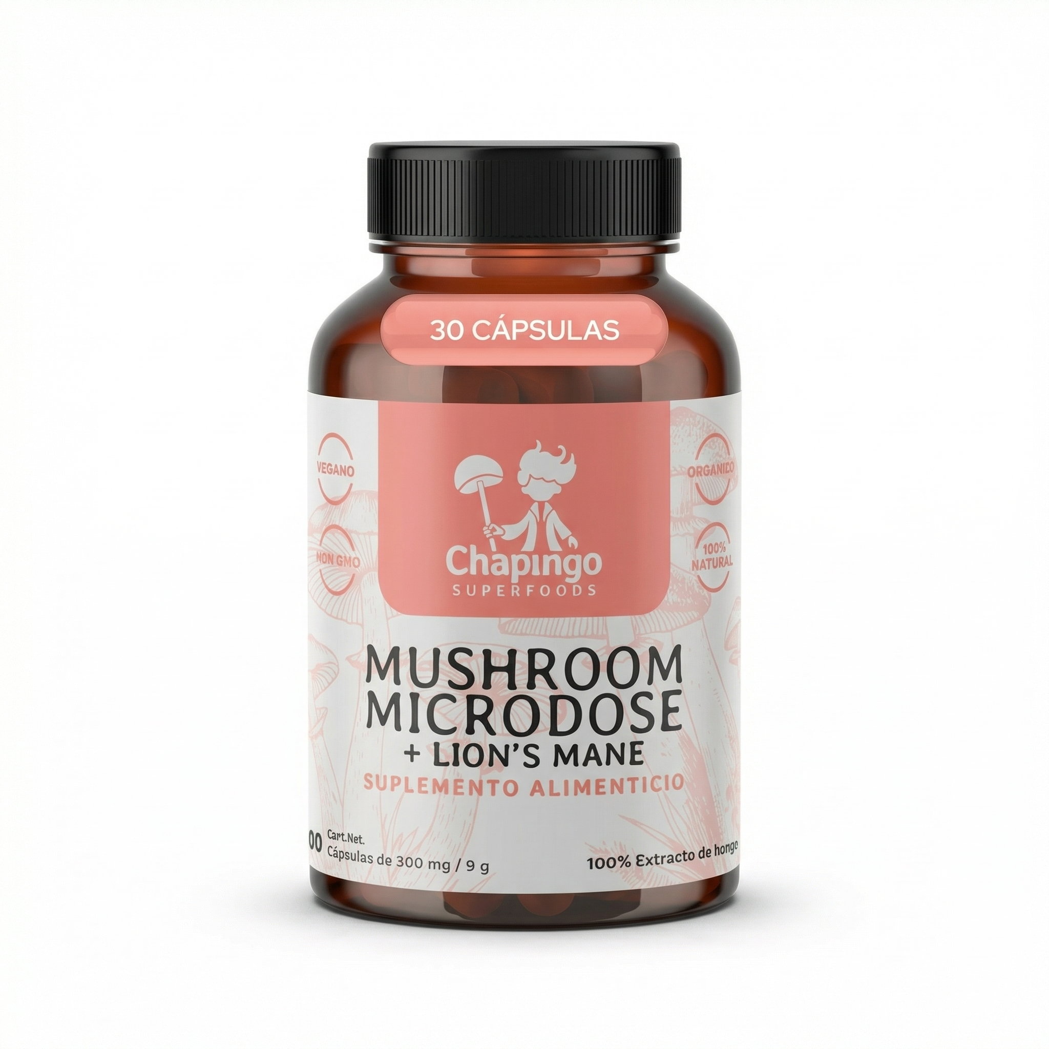 Mushroom Microdose + Lion's Mane | Chapingo Superfoods